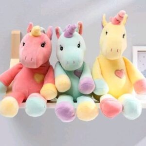 Heart Unicorn Premium Soft Toy Soft Toy Stuffed Animal Plush Teddy Gift For Kids Girls Boys Love8881