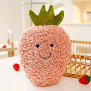 Fruits Wollen Strawberry Plush For Babies Soft Toy Stuffed Animal Plush Teddy Gift For Kids Girls Boys Love8843