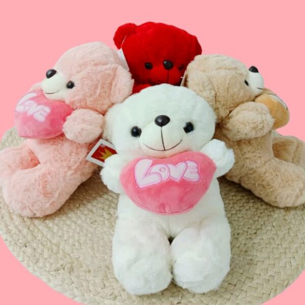 Heart Love Teddy Bear Soft Toy Stuffed Animal Plush Teddy Gift For Kids Girls Boys Love8861