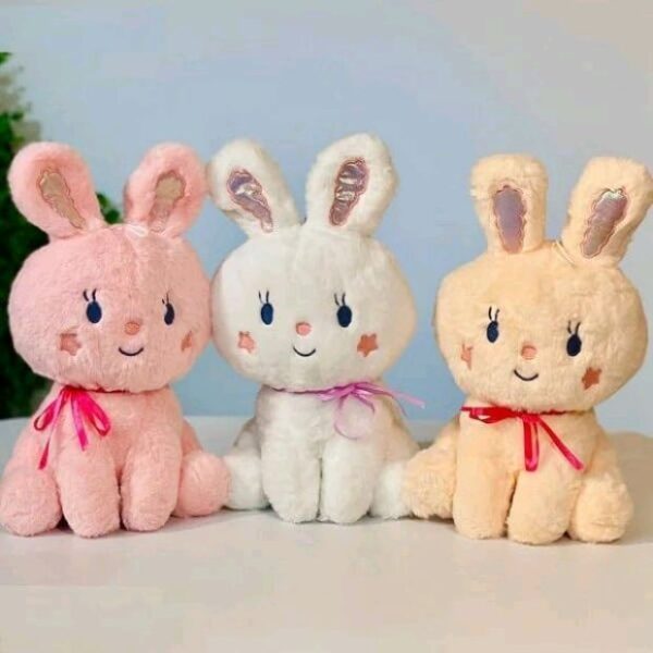 Muffler Star Rabbit Cute Stuffed Animal Soft Toy Stuffed Animal Plush Teddy Gift For Kids Girls Boys Love8954