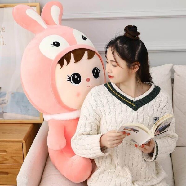 Rabbit Baby Teddy Soft Toy Stuffed Animal Plush Teddy Gift For Kids Girls Boys Love8010
