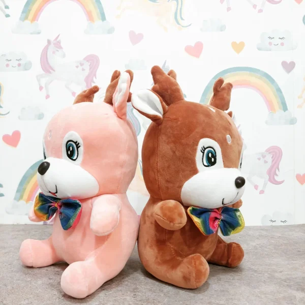 Ricky The Reindeer Stuffed Animal Soft Toy Soft Toy Stuffed Animal Plush Teddy Gift For Kids Girls Boys Love6272