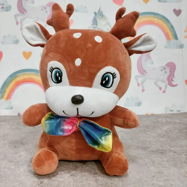 Ricky The Reindeer Stuffed Animal Soft Toy Soft Toy Stuffed Animal Plush Teddy Gift For Kids Girls Boys Love6271