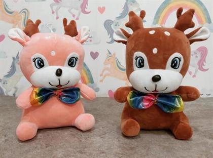 Ricky The Reindeer Stuffed Animal Soft Toy Soft Toy Stuffed Animal Plush Teddy Gift For Kids Girls Boys Love6274