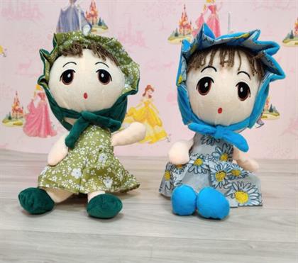Scarf Doll Soft Toy Stuffed Animal Plush Teddy Gift For Kids Girls Boys Love3317