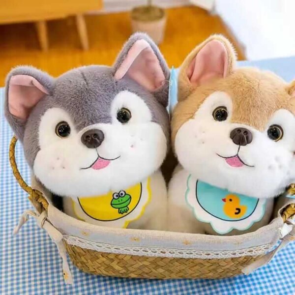 Sitting Husky Dog Pet Animal Plush Soft Toy Stuffed Animal Plush Teddy Gift For Kids Girls Boys Love7962