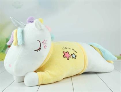 Sleeping Jacket Unicorn Soft Toy Stuffed Animal Plush Teddy Gift For Kids Girls Boys Love4482