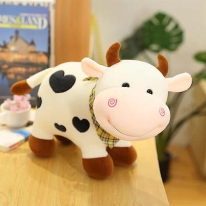 Standing Trumpet Cow Soft Toy Stuffed Animal Plush Teddy Gift For Kids Girls Boys Love6088