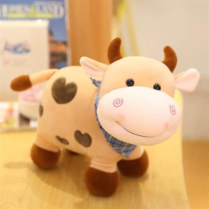 Standing Trumpet Cow Soft Toy Stuffed Animal Plush Teddy Gift For Kids Girls Boys Love6079