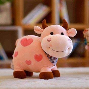 Standing Trumpet Cow Soft Toy Stuffed Animal Plush Teddy Gift For Kids Girls Boys Love6077