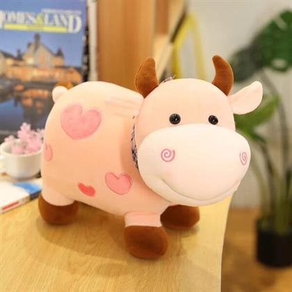 Standing Trumpet Cow Soft Toy Stuffed Animal Plush Teddy Gift For Kids Girls Boys Love6075