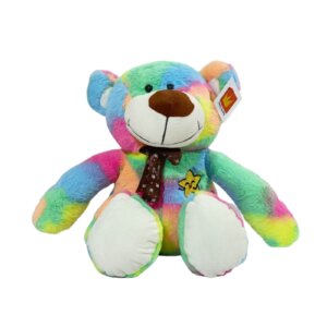 Star Rainbow Teddy Bear Soft Toy Stuffed Animal Plush Teddy Gift For Kids Girls Boys Love7568
