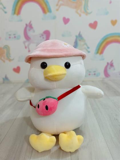 Strawberry Bag Duck Soft Toy Stuffed Animal Plush Teddy Gift For Kids Girls Boys Love6461