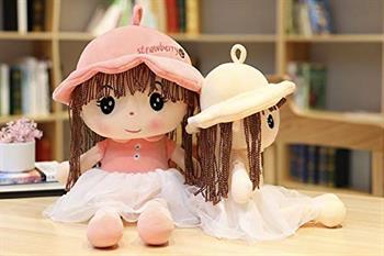 Strawberry Hair Doll Soft Toy Stuffed Animal Plush Teddy Gift For Kids Girls Boys Love3806