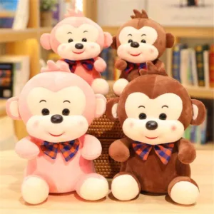 Tie Monkey Teddy Bear For Love