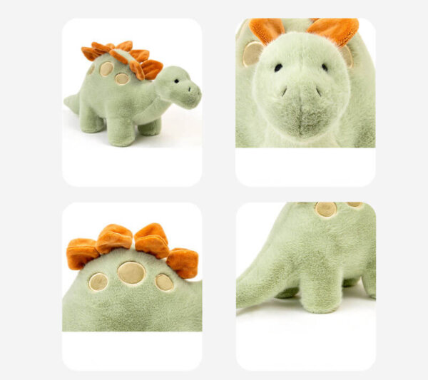 Tyra The Fur Dino Soft Toy Soft Toy Stuffed Animal Plush Teddy Gift For Kids Girls Boys Love7469