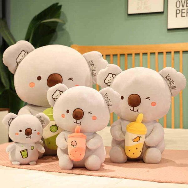 Koala Coffee Mug Teddy Bear Soft Toy Stuffed Animal Plush Teddy Gift For Kids Girls Boys Love7566