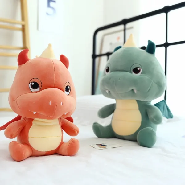 Cone Teeth Dragon Stuffed Animal Soft Toy Soft Toy Stuffed Animal Plush Teddy Gift For Kids Girls Boys Love8041