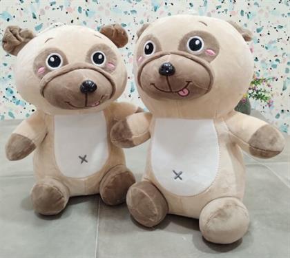 (xcess) Sitting Dog Soft Toy Stuffed Animal Plush Teddy Gift For Kids Girls Boys Love3013